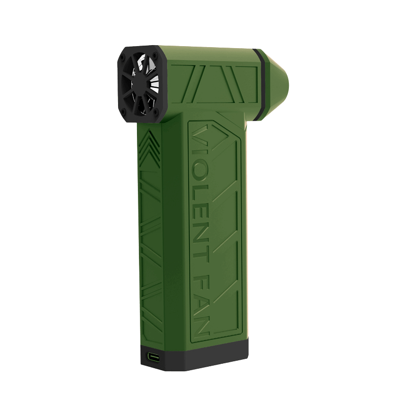 Super Turbo Fan – Strong Wind USB Fan in Military Green