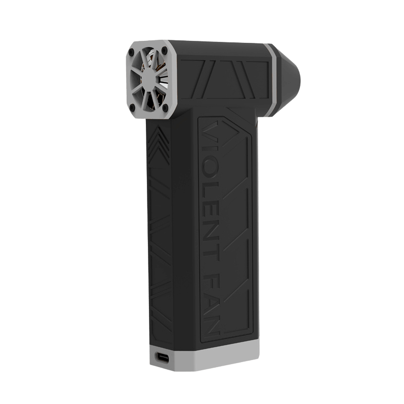 Super Turbo Fan – Compact Silent Desk Fan in Black
